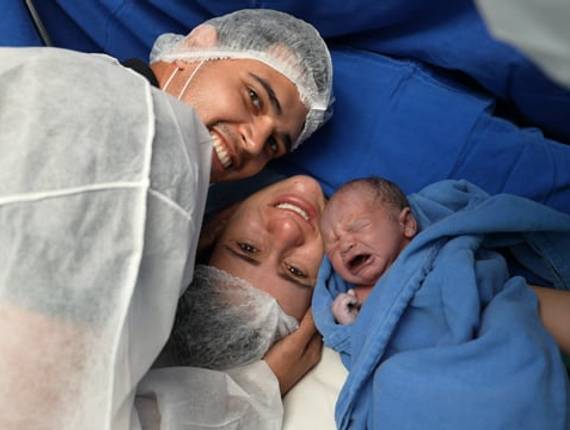 Parto Cesárea de Nascimento Davi 