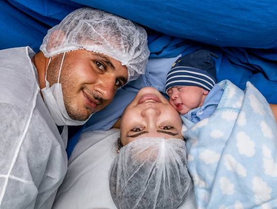 Parto Cesárea de Nascimento Arthur Miguel