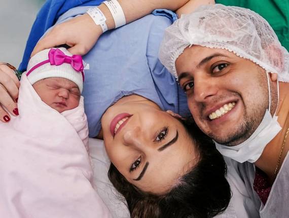 Parto Cesárea de Nascimento Sofia 