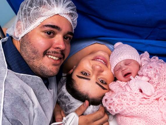 Parto Cesárea de Nascimento Luiza