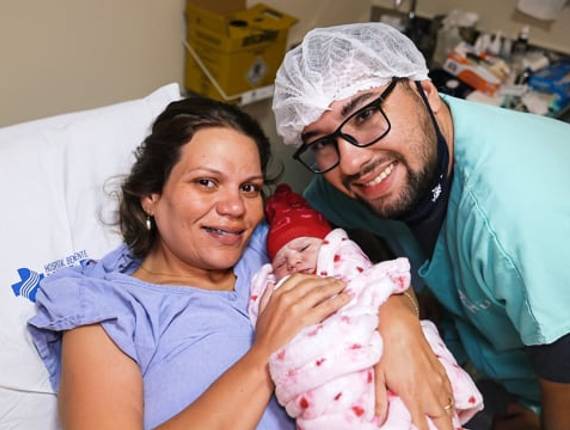 Parto Cesárea de Nascimento Luísa (Nathalia Sobral)