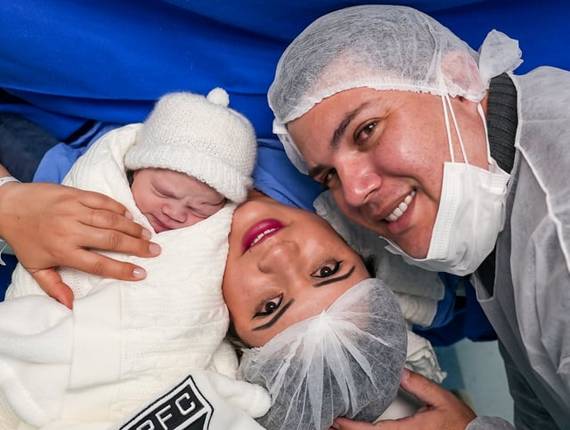 Parto Cesárea de Nascimento Davi