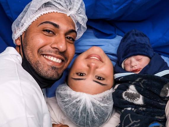 Parto Cesárea de Nascimento Luan