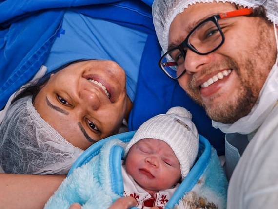 Parto Cesárea de Nascimento Benjamin Francisco