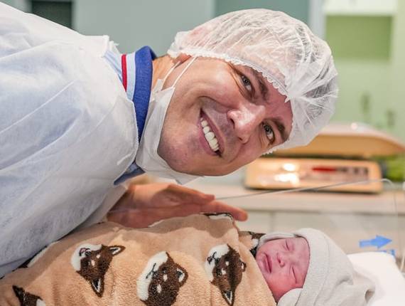 Parto Cesárea de Nascimento Davi Lucca 