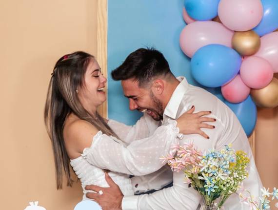 Chá de Bebê / Revelação de Chá Revelação Leia e Diego