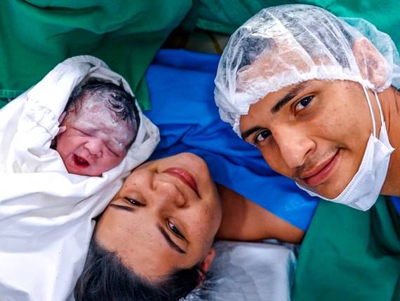 Parto Cesárea de Nascimento Mattias