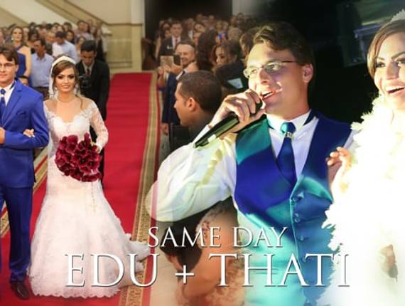 Casamentos de Casamento EDU e THATI