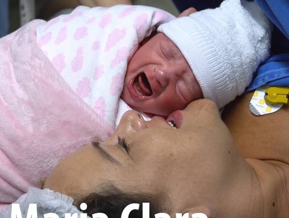 Parto Cesárea de Nascimento Maria Clara