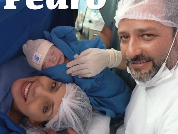 Parto Cesárea de Nascimento Pedro