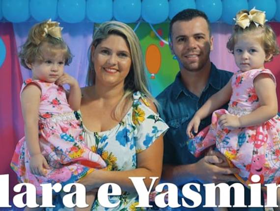 Aniversário Infantil de 2 Anos Clara e Yasmim
