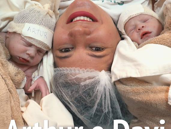 Parto Cesárea de Nascimento Arthur e Davi