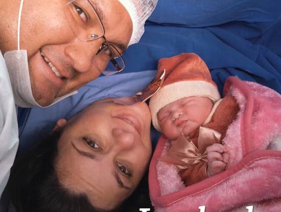 Parto Cesárea de Nascimento Isabela