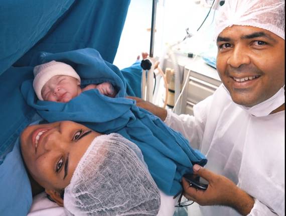 Parto Cesárea de Nascimento Arthur Henrique