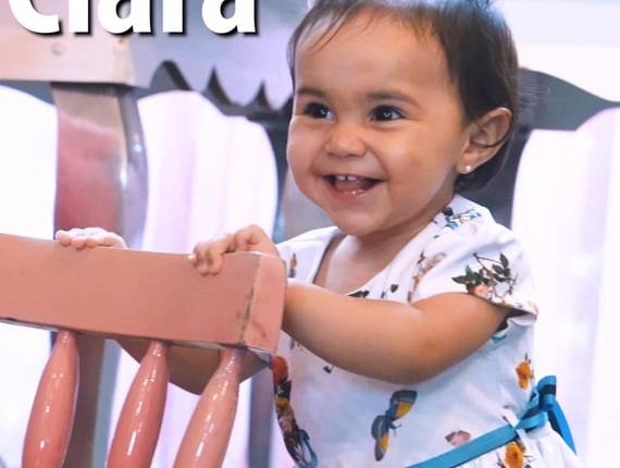 Aniversário Infantil de 1 Aninho Clara
