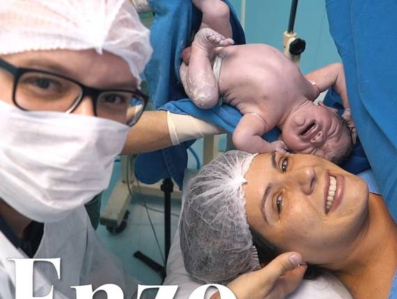 Parto Cesárea de Nascimento Enzo