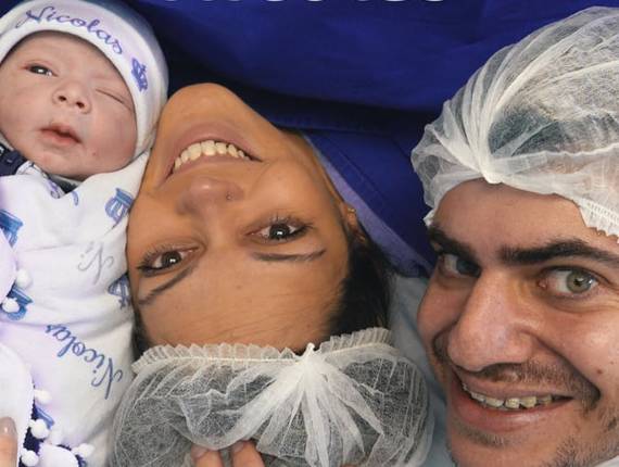 Parto Cesárea de Nascimento Nicolas 