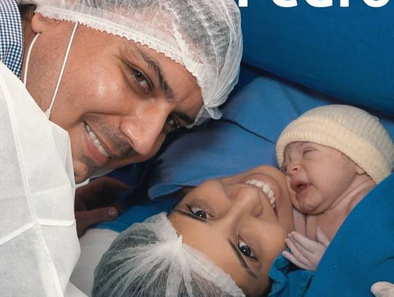 Parto Cesárea de Nascimento Pedro