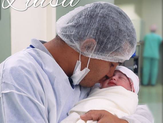 Parto Cesárea de Nascimento Luísa
