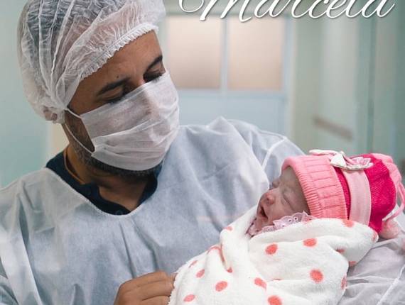 Parto Cesárea de Nascimento Marcela