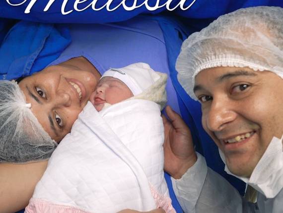 Parto Cesárea de Nascimento Melissa
