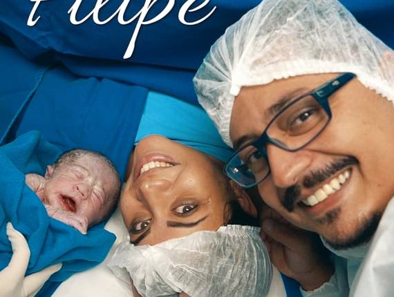 Parto Cesárea de Nascimento Filipe