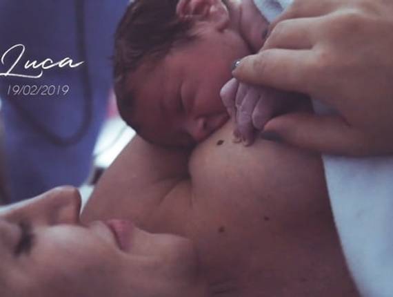 Parto de Parto da Fernanda - Bem vindo Luca