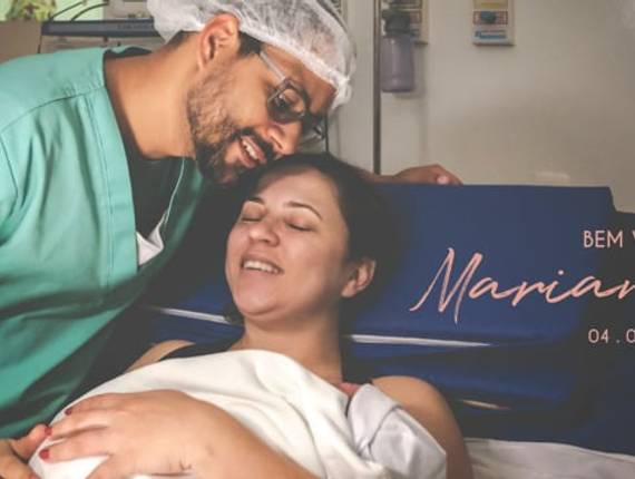 Parto de Parto da Evelin - nascimento da Mariana