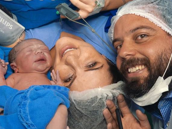 Parto Cesárea de Nascimento Davi