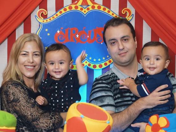 Aniversário Infantil de 1 Aninho Gabriel e Miguel