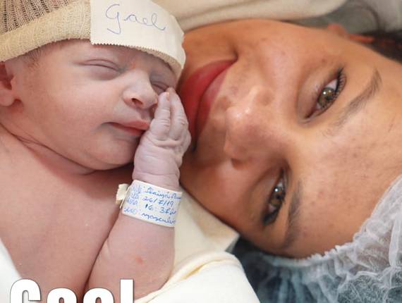 Parto Cesárea de Nascimento Gael