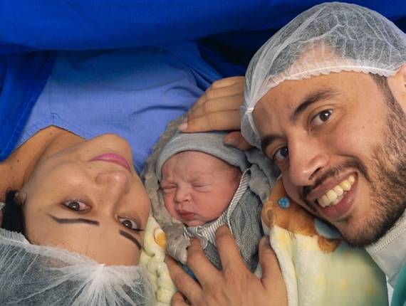 Parto Cesárea de Nascimento Igor