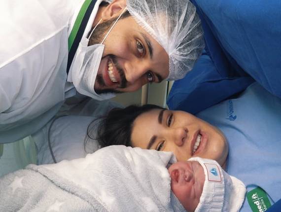 Parto Cesárea de Nascimento Benjamin