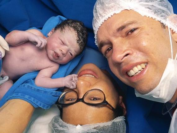 Parto Cesárea de Nascimento Luísa