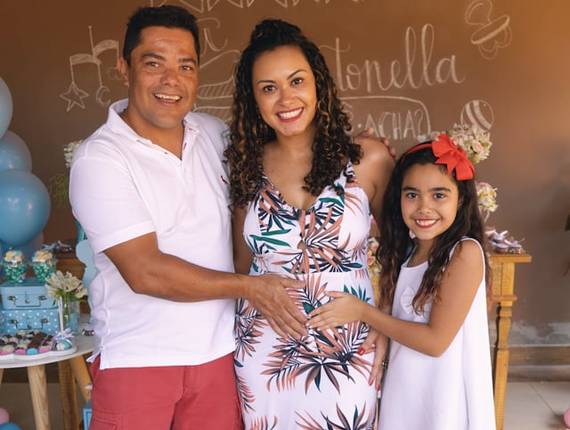 Chá de Bebê / Revelação de Chá Revelação Benício