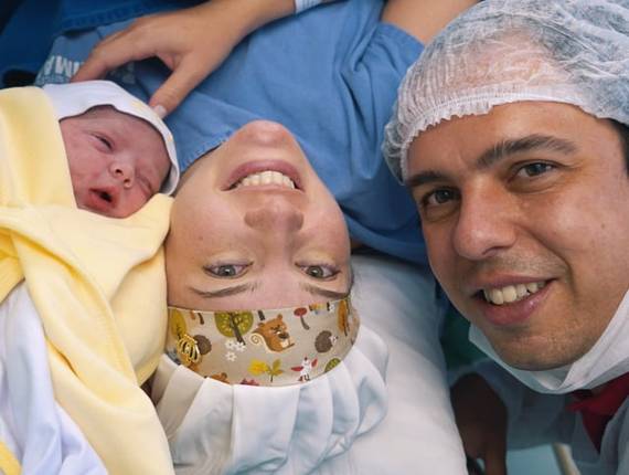 Parto Cesárea de Nascimento Gabriela 