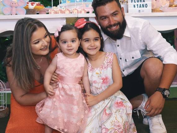 Aniversário Infantil de 1 Aninho Flora