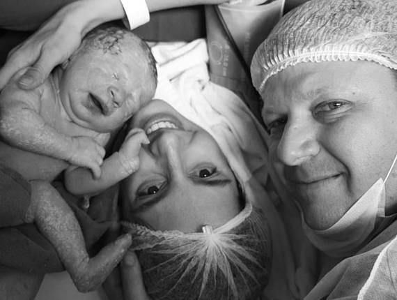 Parto Cesárea de Nascimento Luiza