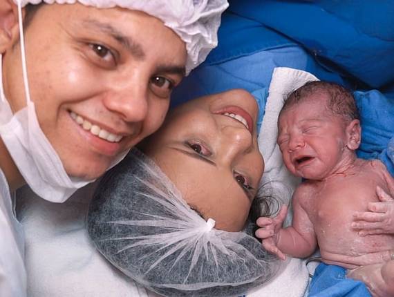 Parto Cesárea de Nascimento Diogo