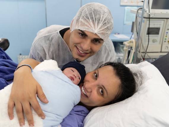 Parto Normal de Nascimento Anthony