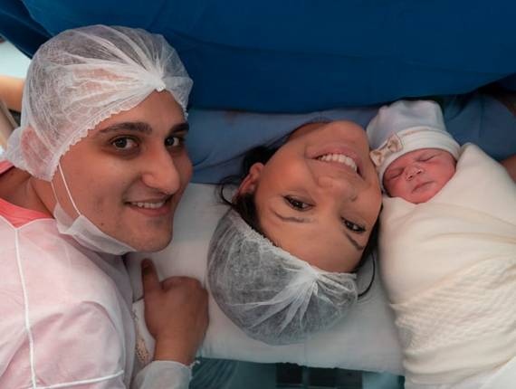 Parto Cesárea de Nascimento Maria Clara