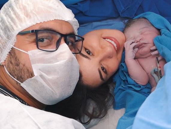 Parto Cesárea de Nascimento Rafaella