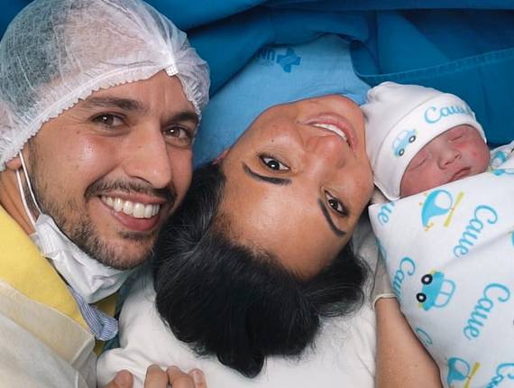 Parto Cesárea de Nascimento Cauê