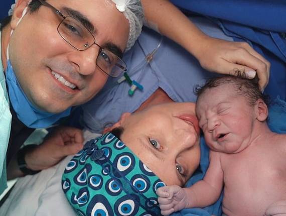 Parto Cesárea de Nascimento Luís Gustavo