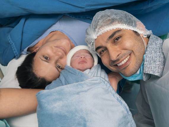 Parto Cesárea de Nascimento Gabriel 