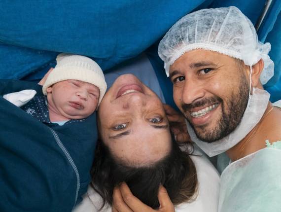 Parto Cesárea de Nascimento Davi