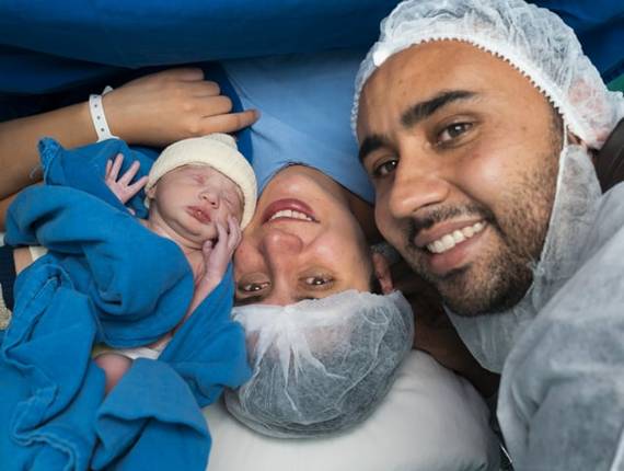 Parto Cesárea de Nascimento Mariana