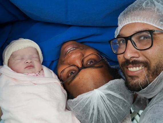 Parto Cesárea de Nascimento Manuella