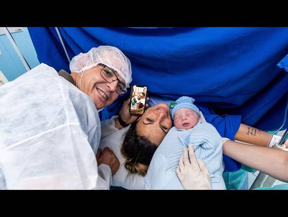 Parto Cesárea de Nascimento Enrico