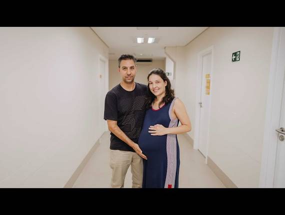 Parto Cesárea de Nascimento Augusto, Enrico e Cecília